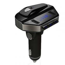 Kit modulator MP3 + Handsfree cu casca bluetooth