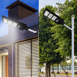 Lampa solara 60W, 60LED uri LUPA, Senzor de miscare