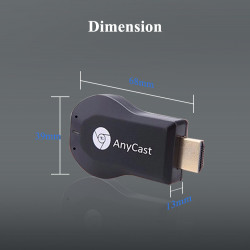 AnyCast Accesoriu multimedia, redare pe TV, Bluetooth