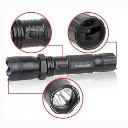 Lanterna cu laser si electrosoc
