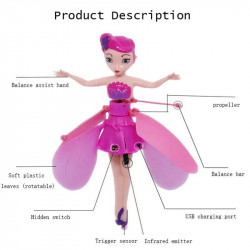 Papusa Zana zburatoare The Flying Fairy