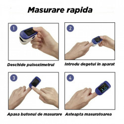 Pulsoximetru: masoara-ti rapid pulsul si cantitatea de oxigen