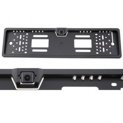 Suport pentru numar auto - cu camera marsarier