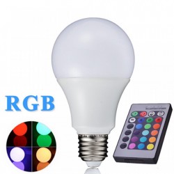 Bec Led RGB cu telecomanda
