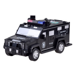 Masina de politie pusculita