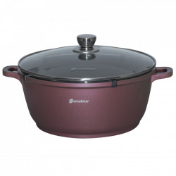 Oala cu capac din ceramica Schmitter, aluminiu turnat, 40 cm