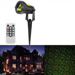 Proiector laser cu telecomanda, joc de lumini - 7 moduri