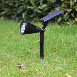Proiector solar de exterior, cu leduri