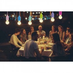 Bec LED portabil cu cordon 1+1 gratis