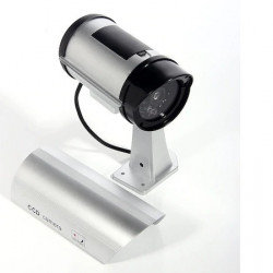 Camera de supraveghere falsa pentru exterior, cu led indicator