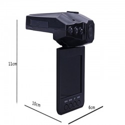 Camera video auto, Portable DVR, Ecran TFT LCD de 2,5 ", Neagra