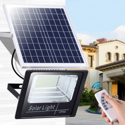 Proiector 40w, 72 LED SMD, Panou Solar si Telecomanda cu functii multiple