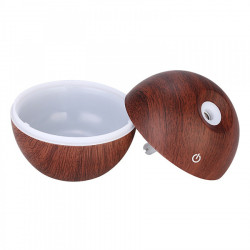Umidificator sfera, 130ml, LED + ulei aromaterapie cadou