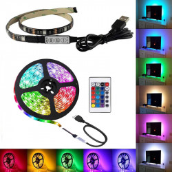 Banda LED USB RGBW cu telecomanda