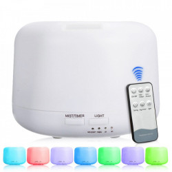 Difuzor Aromaterapie cu telecomanda, Led RGB