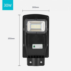 Lampa stradala SOLARA 30W, telecomanda cu functii multiple