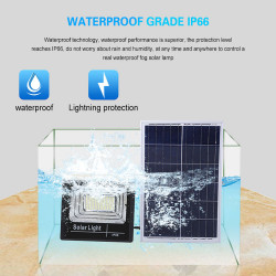 Proiector 40w, 72 LED SMD, Panou Solar si Telecomanda cu functii multiple