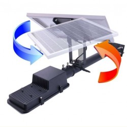 Proiector LED , 60 W cu panou solar , water proof IP65, cu telecomanda si temporizator