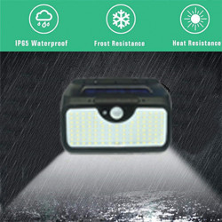Set 6 Lampi solare 107LED, senzor de miscare