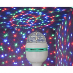 Bec DISCO Rotativ Multicolor Cu LED