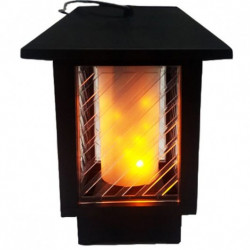 Felinar Solar, Efect de Flacara "Flame light" - 26 lumeni - 7000k IP65