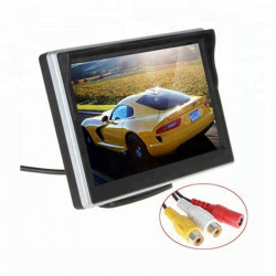 Monitor Pliabil Video LCD TFT Led Marsarier 4,3" ,Cablaj inclus,12V