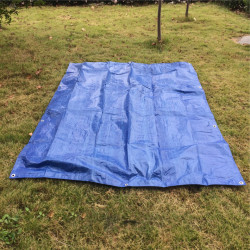 Prelata albastra impermeabila 3m x 4m cu inele , 80gr/m2