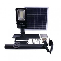 Proiector LED , 60 W cu panou solar , water proof IP65, cu telecomanda si temporizator