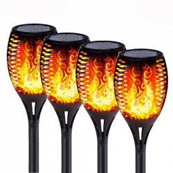 Set 4 x torta solara cu efect de flacara