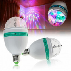 Bec DISCO Rotativ Multicolor Cu LED