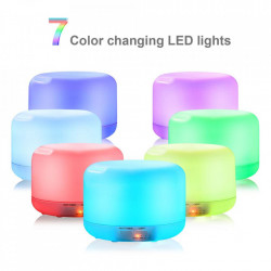 Difuzor Aromaterapie cu telecomanda, Led RGB