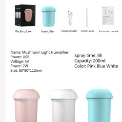 Difuzor aromaterapie Mushroom