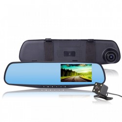 Oglinda auto DVR retrovizoare, camera fata-spate Full HD 1080