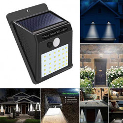 Set 12 x Lampa 30 Led cu incarcare solara si senzor de miscare.