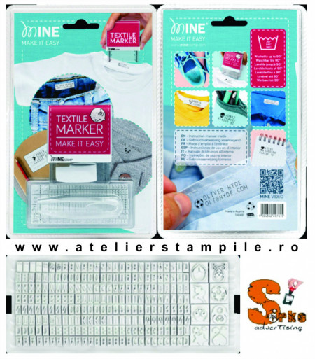 stampila pentru personalizat haine