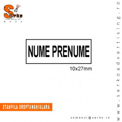 Stampila NUME M1P10