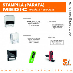 #Stampila (Parafa) MEDIC