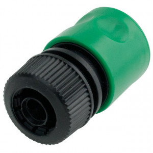Conector Furtun 3/4" cu supapa pentru capete de udare