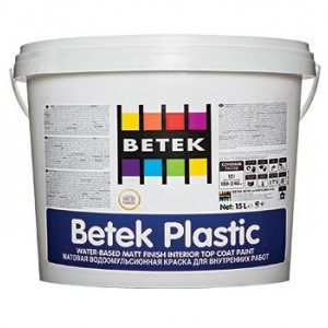 Betek Plastic - Vopsea Lavabila Economica Mata de Interior