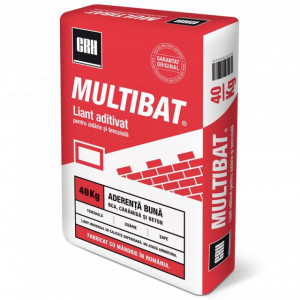 Multibat - Liant Zidarie si Tencuiala 40 kg
