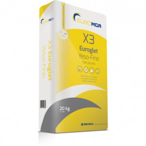X3 - Euroglet Yeso-Fino - Glet Ultrafin pentru Finisaje Fără Şlefuire