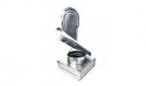 Cocosel de vant zincat