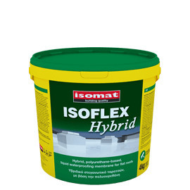 Isomat ISOFLEX-HYBRID - membra de protectie, lichida, pe baza de rasini acrilice si poliuretanice, pentru acoperis tip terasa