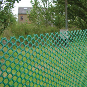 PLASA POLIETILENA HEXAGON, VERDE 1.20 x 25 M