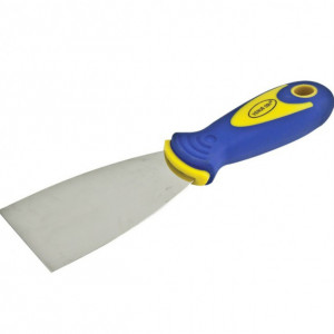 Spaclu inox cu maner din plastic-cauciuc