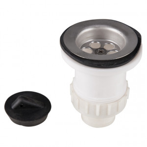 Ventil din inox pentru chiuveta, 32cm diametru evacuare