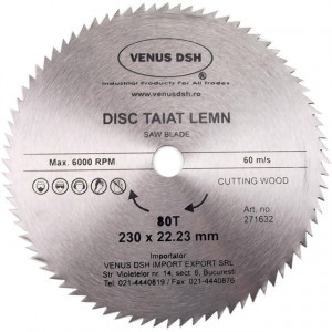 Disc Taiere Lemn pentru Polizor