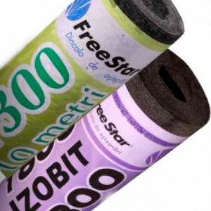 Izobit - Carton Bitumat cu Nisip 1,8 kg/mp Rola 10 mp