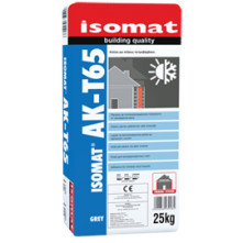 Isomat AK-T65 - adeziv pentru placile termoizolante de vata minerala, 25 kg, gri