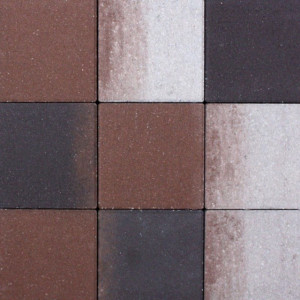 Rettango - pavaj colormix din beton aparent, mediteran